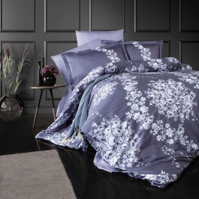 Lenjerie de pat satin clasy king size (melrose v2)